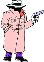 Stick up man - Man with gun, stick up man