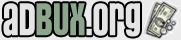 Adbux.org - At AdBux, you get paid to click on ads and visit websites.