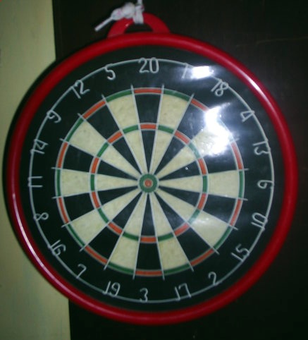 dartboard - You can't be Irish and not play darts!