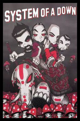 system of a down - poster
