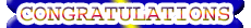 Congratulations - A special banner to say congratulations for special events.