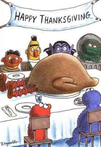 thanksgiving - do you eat your friend in thanksgiving?