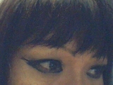 These are my eyes - I love eye make up. I especially like the cleopatra eyes.