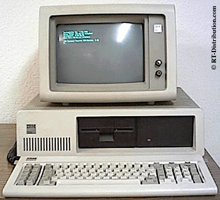 My Fisrt computer - Very old computer,my first one was looking like this