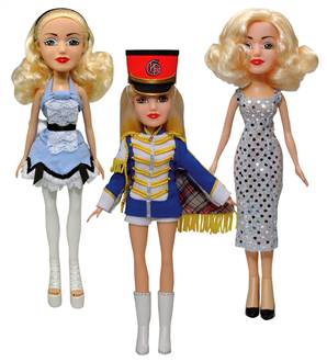 The Gwen Stefani Dolls - The Gwen Stefani Dolls she had made...