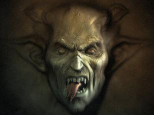Demon - Who, if anyone, has this fellow possessed? He looks . . . hungry. Demon - Who, if anyone, has this fellow possessed? He looks . . . hungry.
