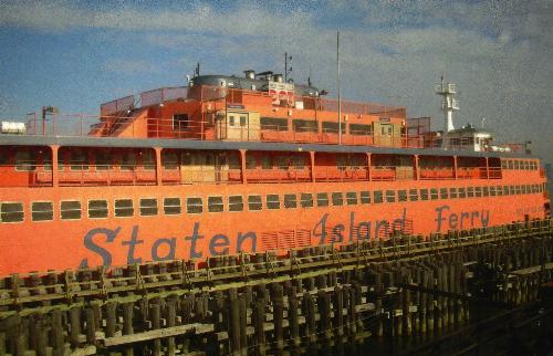 My ride to work! - Staten Island Ferry Boat