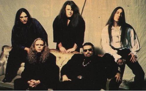 Symphony X - Promo picture for Twilight in Olympus Michael Pinnella - Michael Romeo - Thomas Miller Tom Walling - Russell Allen