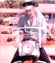 elvis - elvis on his bike