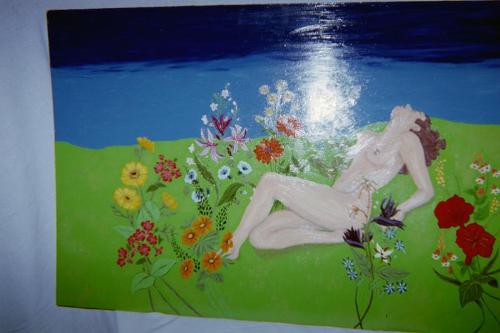 more art - this piece is called; 'beauty'  done in oil paints on board