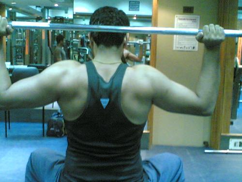 Me Working out - Those were the days :o)