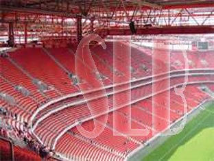 The stadium - and it's a beautiful thing!