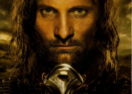 Viggo Mortensen - picture of the actor Viggo Mortensen as Aragon in Lord Of The Rings