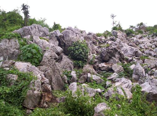 rock formation - This picture was taken by my brother somewhere in 'Cebu'. It's nice and refreshing to see a creation like this. And I like nature in a way God created it.