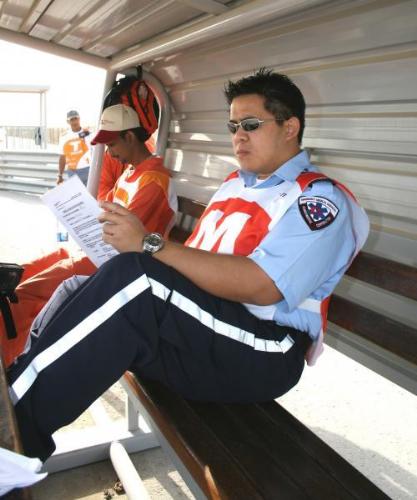 moto gp 2007 - Stand by Medic for MOTO GP Qatar 2007