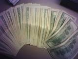 Money,Money,Money! - Money spread out on the table
