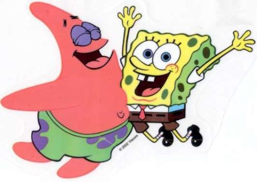 Spongebob Squarepants - Spongebob together with Patrick