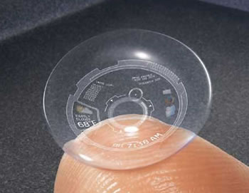 Contact Lens - A contact lens about to be wear by the owner.. :)