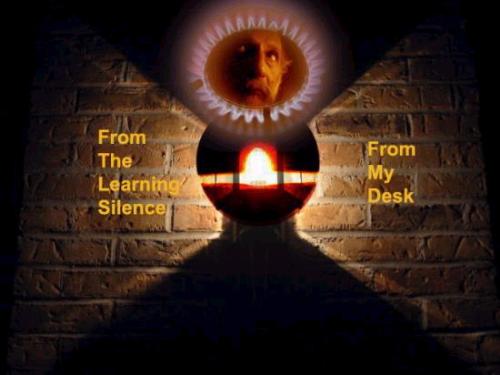 From the Learning Silence: From My Desk - This photoart is made for writing image and considering silence as a source and desk as a writing base. From the Learning Silence: From My Desk - This photoart is made for writing image and considering silence as a source and desk as a writing base.