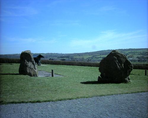 Visitor Center Newgrange - Stone age culture on display at Newgrange.