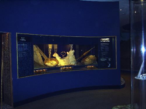 Visitor Center Newgrange - Stone age culture on display at Newgrange.
