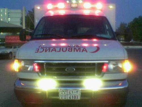 Qatar EMS - Ambulance ready for a call