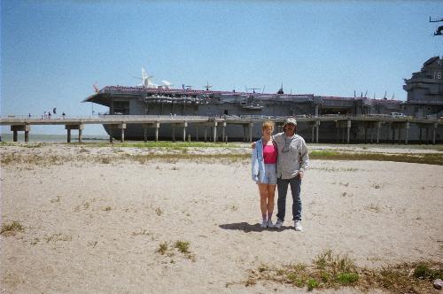 USS Lexington - This was the bigger boat we got on when our fishing trip got cancelled due to high winds. This is the USS Lexington. Quite a bit bigger than the boat we were going fishing on, lol.