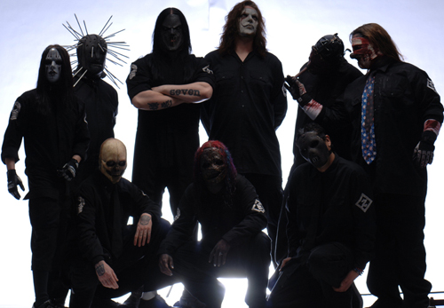 Slipknot Voliminal Shoot - A photo from the photo shoot to promote the Voliminal DVD.