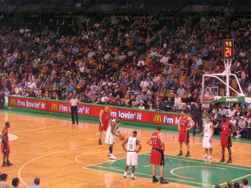 Paul Pierce Shooting Free Throws - This is a Celtics game I attended with my son last month when they played the Raptors. Great game in which they won.