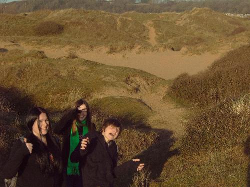 The Hike! - Its Nick, Emma And Bianca! (IM taking photo) were goin on a trek! :P