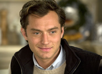 Jude Law - I looove his character in The Holiday! 