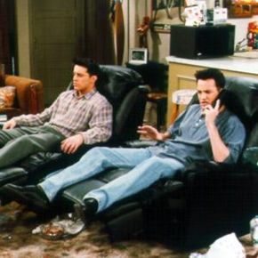 c & j - c & j relxing in their chairs