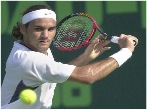 Fantastic tennis player Roger Federer - Roger Federer runs to be a legend in tennis world.