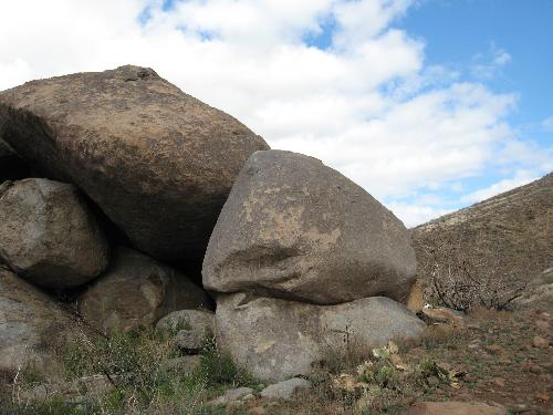Big A** Rocks - That's what everybody calls this rock formation.