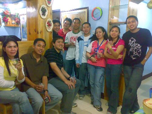 Christmas party 2006 - With Officemate