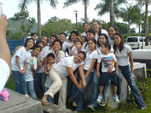 my family - we looked so happy there, but i ronically speaking, it's the burial of my father whom i love so very much!
