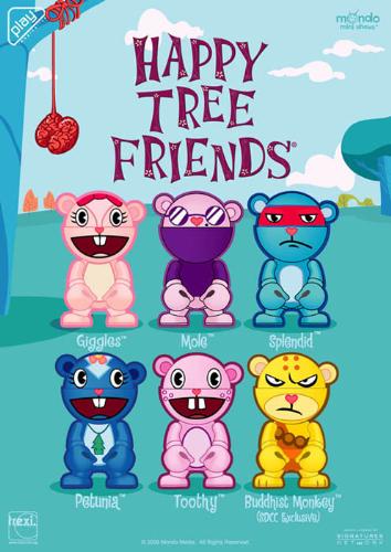 Happy Tree Friends - Happy tree friends, label