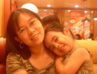 Me and My Niece - A picture of me and my niece at Pizza Hut. Isn't she adorable?