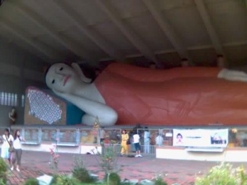 Rhe Sleeping Buddha from Terengganu - This photo is taken when I was on a trip to Kota Bahru, Malaysia.