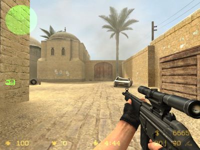 Counter Strike - zooming weapon