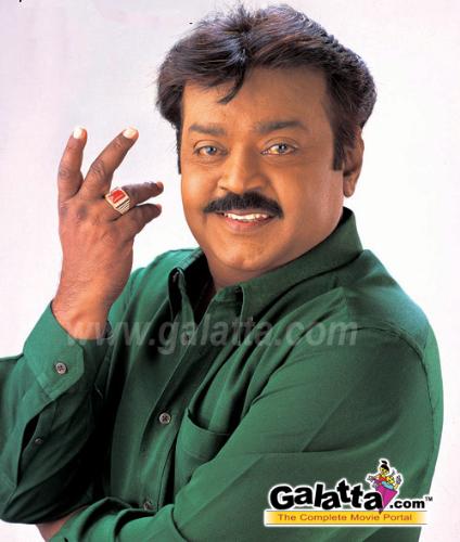 vijayakanth - picture of vijayakanth standing in exclusive style