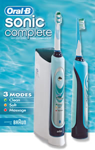 My toothbrush - Here is my toothbrush, Oral B - Sonic Care Complete