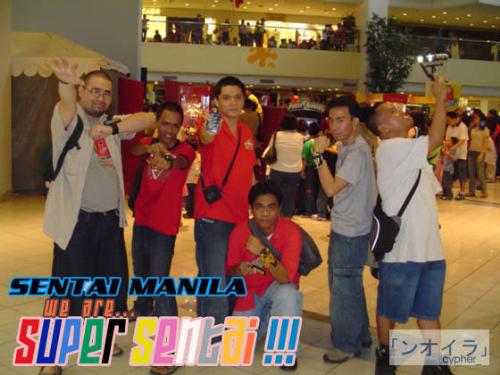 the sentai manila crew - the gang hosting the first ever PRDT event!!!