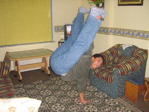 Break Dance photo - this is my photo:) i was dancing at home...