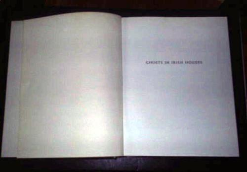 A ghost story. - Ghosts in Irish Houses, a great ghost story collection.
