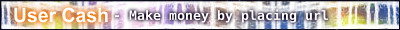 Usercash banner - My customized Usercash banner
