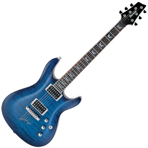 Ibanez SZ520QM - Solid Body Electric Guitar by Ibanez, around $530. Really nice midrange guitar.