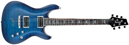 Ibanez SZ520QM Side View - Solid Body Electric Guitar from a side view. Very good midrange guitar @ around $530. Great value.