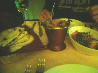 Indian Cuisine i had in Wan Chai - I don't know what kind of Indian Cuisine is, but that was really tasty. The restaurant called Jojo Indian Cuisine.