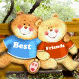 Teddy bears - Good friends are trustworthy